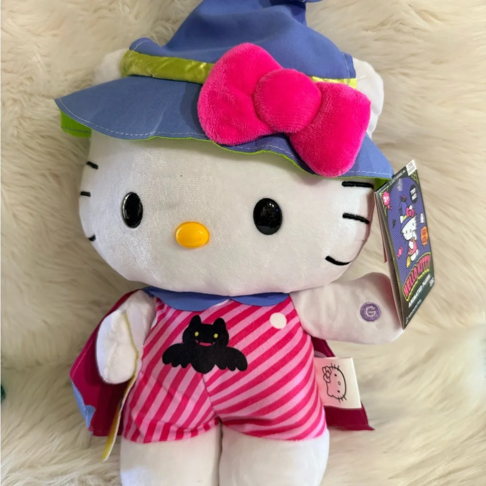 Sanrio Hello Kitty Animated Witch that dances and plays Halloween Music